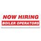 Signmission Now Hiring Boiler Operators Banner Apply Inside Accepting Application Single Sided B-120-30204 - alternate 1